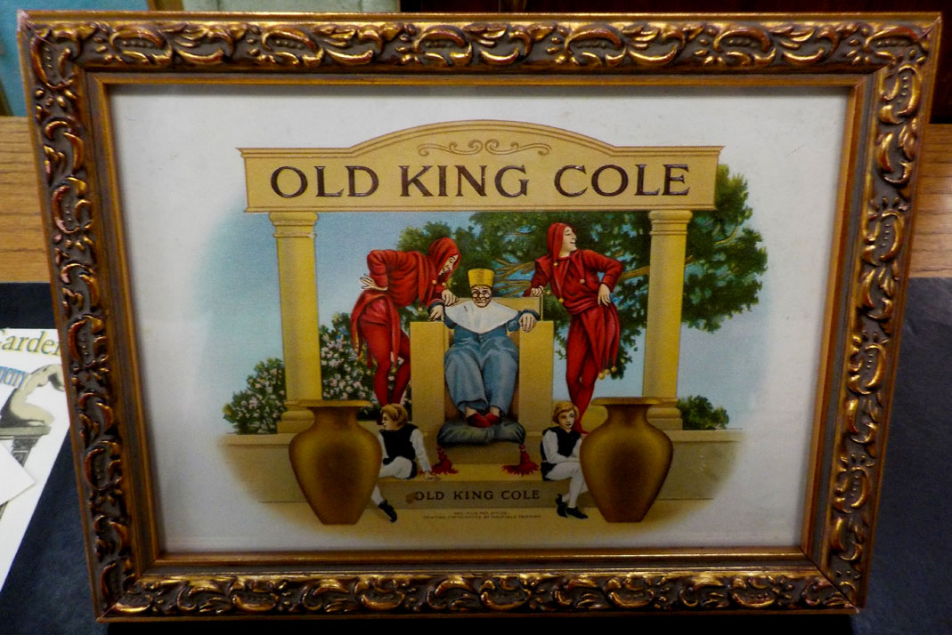 Old King Cole Color Inside Tobacco 				Label