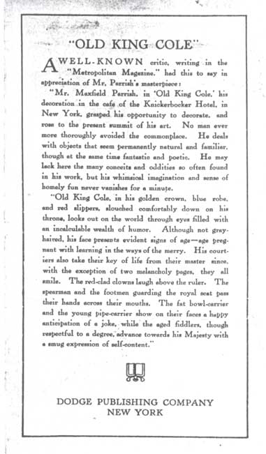 Old King Cole