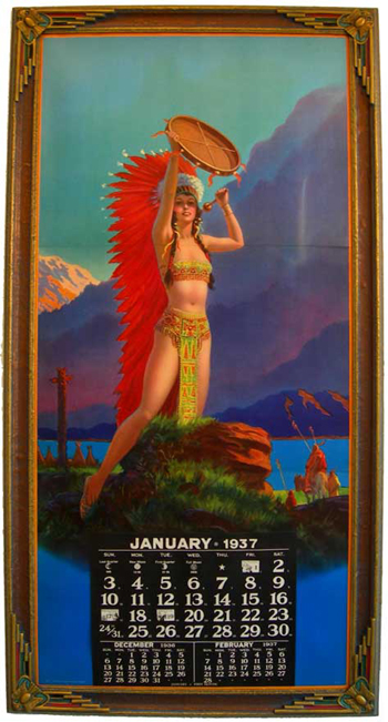 Framed Indian